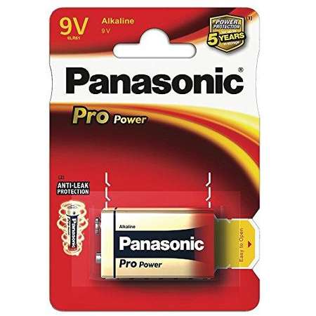 Baterie Panasonic Pro Power Alkaline 6LR61/9V Blister 1 buc