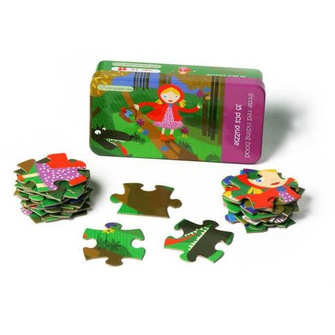 Puzzle Scufita Rosie 35 piese