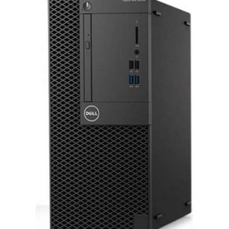 Sistem desktop Dell Optiplex 3050 MT Intel Core i3 4GB DDR4 500GB HDD Intel HD Graphics Windows 10 Pro Black