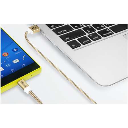 Cablu de date ADATA USB tip-A la Micro USB Gold