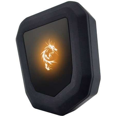 Casti gaming Dragon War Aegis Wireless Black / Orange