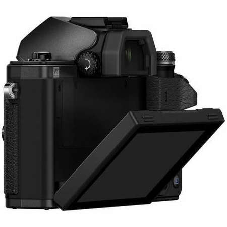 Aparat foto Mirrorless Olympus OM-D E-M10 Mark II 16 Mpx Black Kit EZ-M1442EZ Pancake si EZ-M4015 R