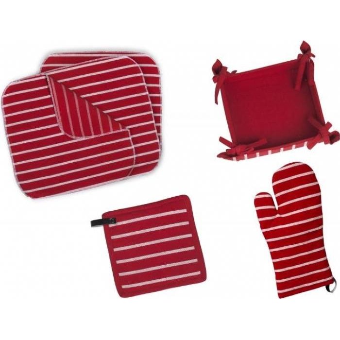 Set bucatarie BBC 15 Piese Mix Rosu