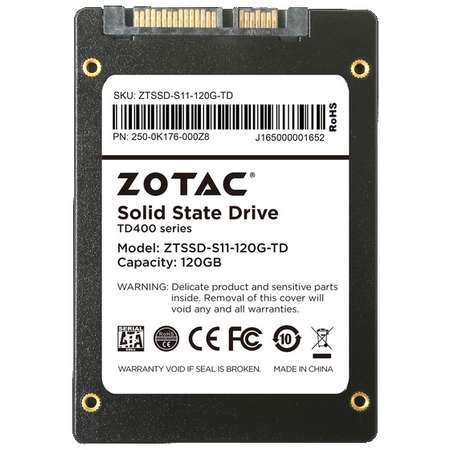 SSD Zotac TD400 Series 120GB SATA-III 2.5 inch