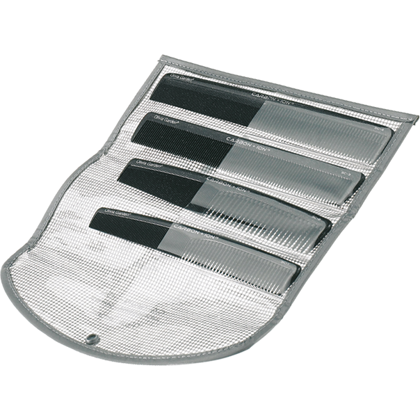 Set piepteni carbon Profesional CO-CBPCH-SC000 pentru tuns&styling SC Negru