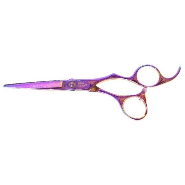 Foarfeca pentru tuns Profesionala SH-SC1PC-CR575-B12 Silkcut Rainbow Otel Japonez Marime 5.75 P10