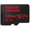 Card Sandisk Extreme microSDXC 128GB 100Mbs A1 Clasa 10 V30 UHS-I U3 Mobile cu adaptor SD
