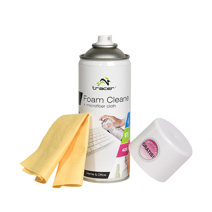 Spuma curatare 400 ml + Microfiber