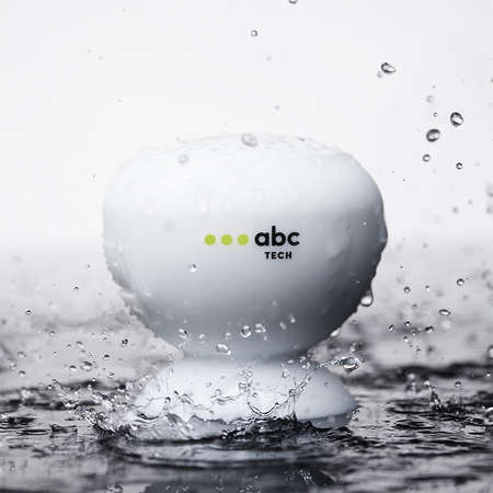 Boxa portabila ABC Tech 134604 Waterproof White