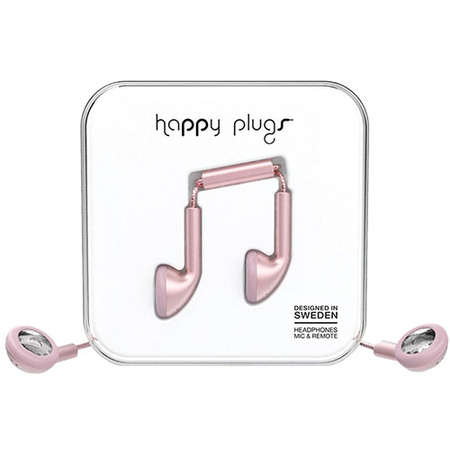 Casti Happy Plugs 137070 Deluxe Edition Pink