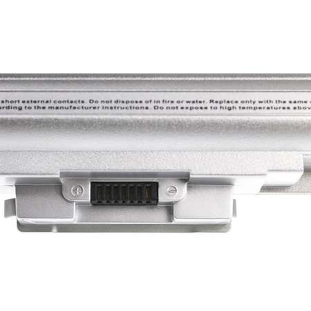 Baterie laptop OEM ALSNS13-66SR 6600 mAh 9 celule pentru Sony Vaio VGP-BPS13 VGP-BPL13 VGP-BPS13A/S Argintiu