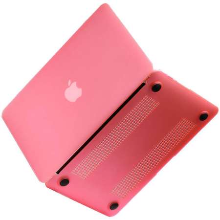 Carcasa de protectie LENTION Sand Series Pink pentru Macbook Pro 13 inch