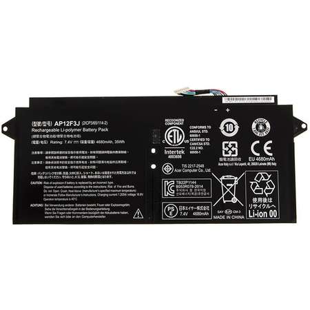 Baterie laptop OEM ALAC42ORG-44 Originala Reconditionata 4680 mAh 4 celule pentru Acer Aspire S7 S7-191 S7-391 S7-392 S7-393 AP12F3J