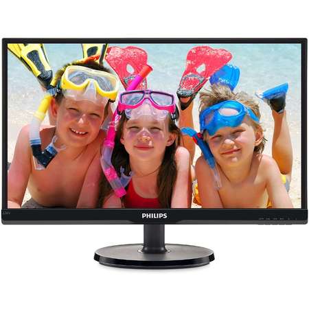 Monitor LED Philips 226V6QSB6/00 21.5 inch 8ms Black