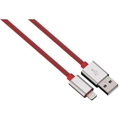 Cablu de date Hama 80519 Color Line Lightning 0.5m rosu