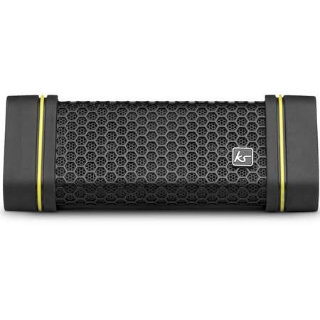 Boxa portabila KitSound Gravity Splashproof Bluetooth Black Yellow