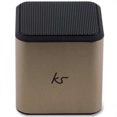 Boxa portabila KitSound Cube Jack 3.5 mm Gold