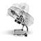 Ventilator de podea Taurus Sirocco 14 60W 41cm diametru 3 viteze Inox