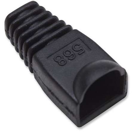 Boot cablu Intellinet pentru mufe RJ45 10 bucati Negru