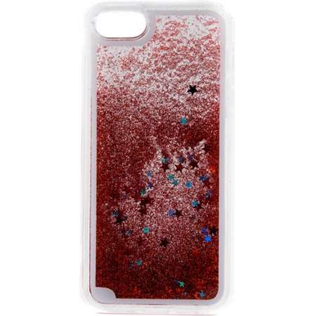 Husa de protectie Tellur Cover pentru iPhone 5/5s/SE Glitter Pink Dark