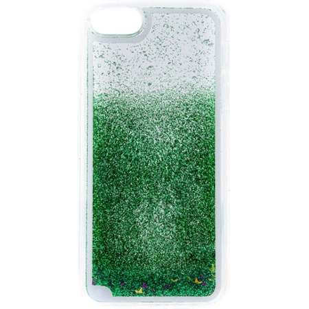 Capac de protectie Tellur Glitter pentru iPhone 5/5S/SE Green