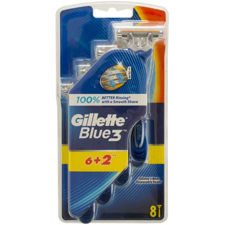 Aparat de ras Gillette Blue3 6+2 gratis