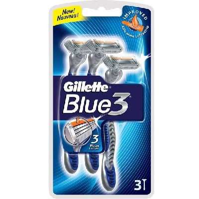 Aparat de ras Gillette Blue3 punga 3 buc