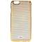 Husa de protectie Tellur pentru Apple iPhone 6/6s Horizontal Stripes Gold