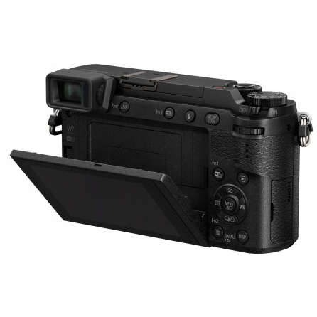 Aparat foto Mirrorless Panasonic DMC-GX80 16 Mpx Black Kit Lumix G Vario 12-32mm f/3.5-5.6 ASPH. MEGA O.I.S.