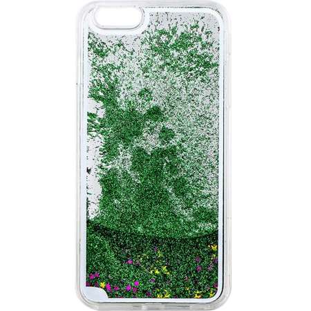 Capac de protectie Tellur Glitter pentru iPhone 6 Plus Green