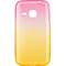 Capac de protectie Tellur pentru Samsung Galaxy J1 Mini Silicon Pink&Orange