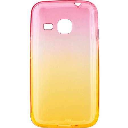 Capac de protectie Tellur pentru Samsung Galaxy J1 Mini Silicon Pink&Orange