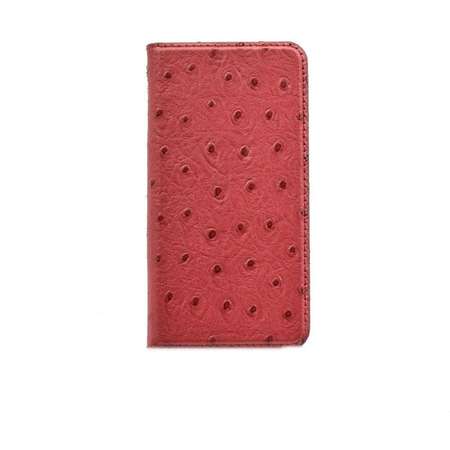 Husa Tellur Book magnetica piele de strut pentru iPhone 7 Rosu