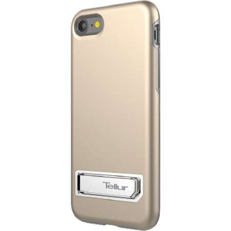 Husa de protectie Tellur Premium Kickstand Ultra Shield pentru iPhone 7 Auriu