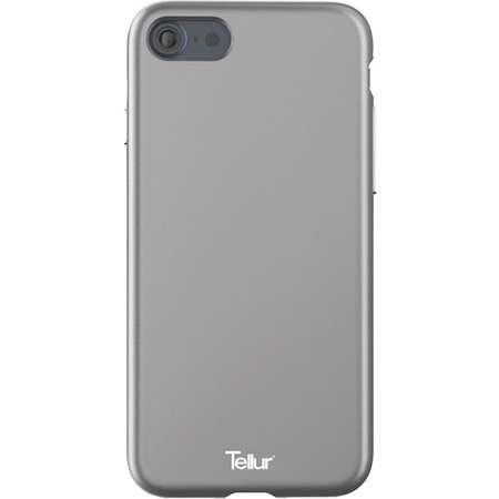 Husa de protectie Tellur Premium Soft Solid Fusion pentru iPhone 7 Argintiu