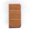 Husa Tellur Book magnetica din piele pentru iPhone 7 Plus Patch Maro