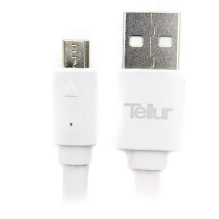 Cablu Tellur Micro USB 100cm Alb