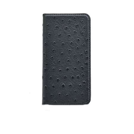 Husa Tellur Book magnetica piele de strut pentru iPhone 6/6S Negru