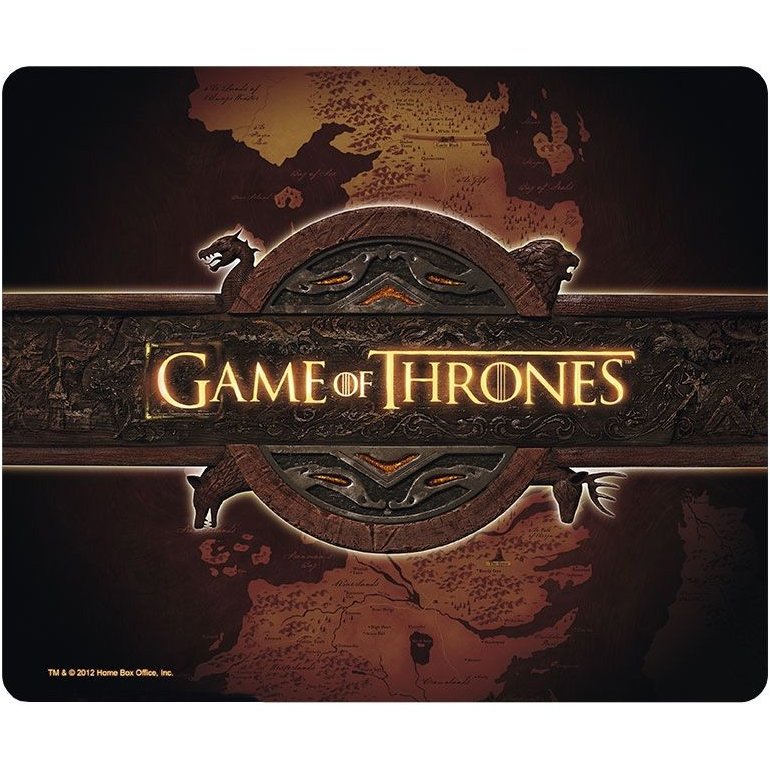 Mousepad Game Of Thrones Logo & Card