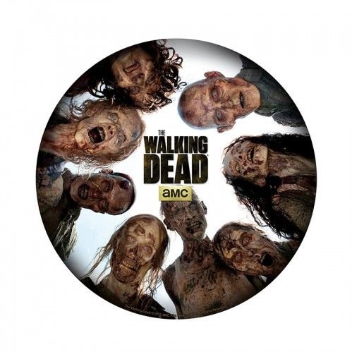 Mousepad The Walking Dead Round of zombies Shape