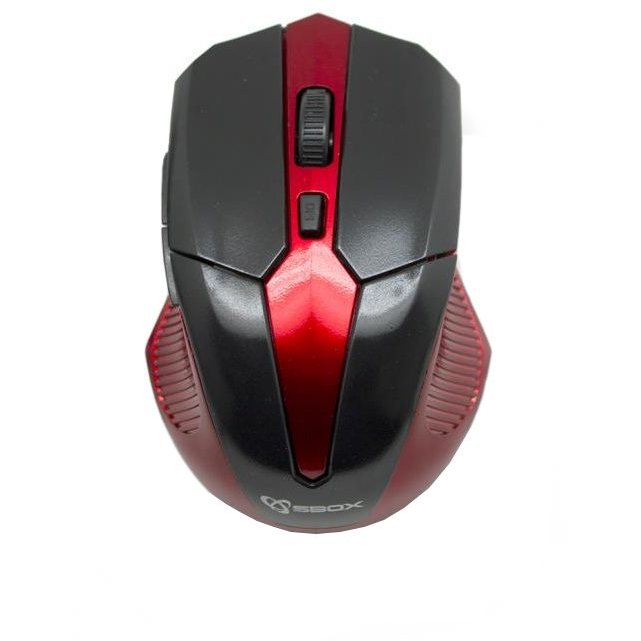 Mouse wireless M-9017 Negru/Rosu