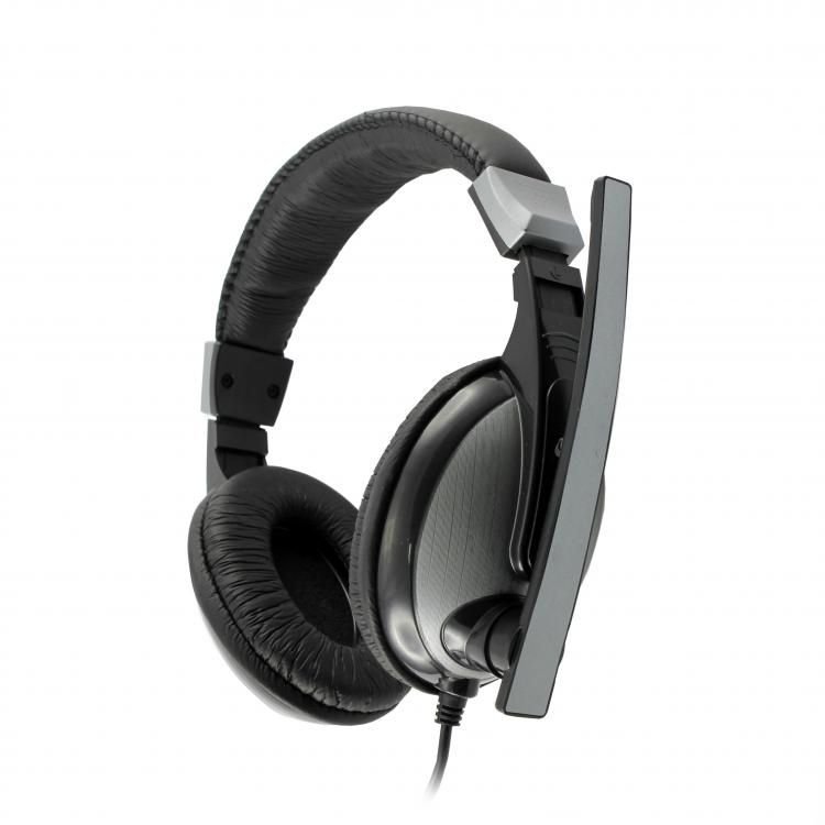 Casti Gaming HS-302 Negru/Gri