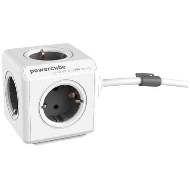 Priza cu prelungitor Power Cube 1300GY Extended Grey