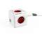 Priza cu prelungitor Power Cube Allocacoc 1402RD Extended USB Red