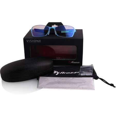 Ochelari Gaming Arozzi Visione VX-500 Light Blue-Black