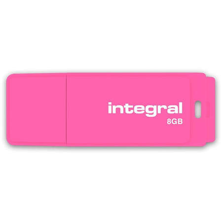 Memorie USB Integral Neon 8GB USB 2.0 Pink