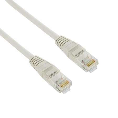 Cablu UTP 4World Patch cord neecranat Cat 5e 0.5m Gri