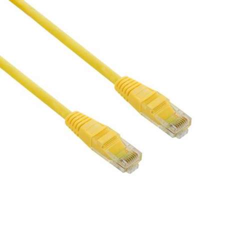 Cablu UTP 4World Patch cord neecranat Cat 5e 1m Galben
