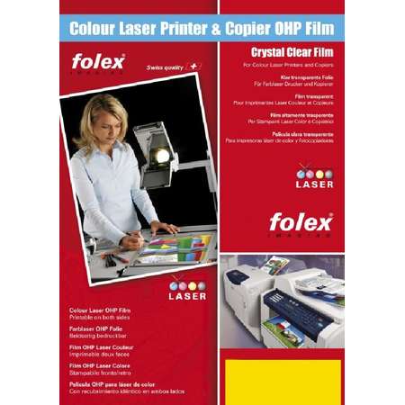 Folie Folex incolora pentru laser si copiator A4 printabila fata-verso