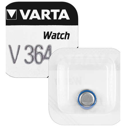 Baterie buton Varta oxid de argint V364/SR60 AG1 1.55V 17mAh